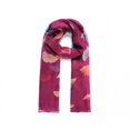 thumbnail image 1 of Fable - Bufanda/Pañuelo con estampado botánico (Morado), 1 of 2