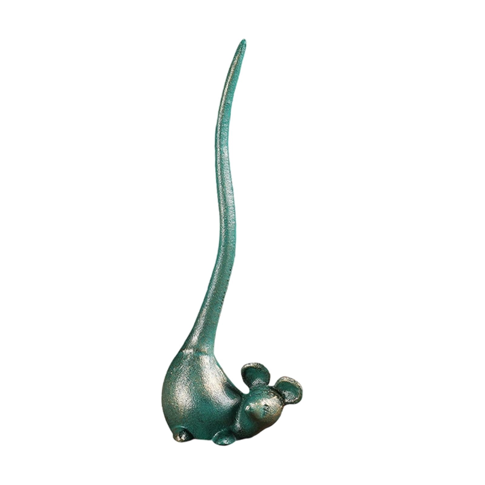 Fiocias Creative Metal Paper Towel Holder Frog Tissue Paper Stand Bathroom Accessory for Green