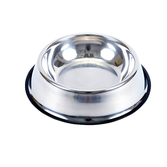 ACDANC 2Pack Stainless Steel Dog Bowls with Rubber Bottom,Large Dog Bowl Non Skid Non Spill Pets Feeder Bowls,Pets Feeder Bowl and Water Bowl for Small/Medium/Large Dogs and Cats