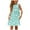 Mint Green, variant on YUELONGHU Girls Fashion Dresses Girl Dresses Size 7-8 Blue Girl's Summer Sleeveless Dress Cute Printed A Line with Elastic Neckline Comfortable Stretchy Play Dress for Toddler Kids 5-6 Years