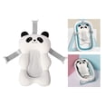 thumbnail image 3 of Cojín de baño suave para bebé, alfombrilla de ducha portátil de seguridad para recién nacidos de 0 a 12 años blanco, 3 of 9