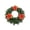 Colorful2, variant on Dense Rustic Farmhouse Artificial Pine Needle Christmas Wreath, Green Unlit Holiday Door Garland, Decorative Wreath for Indoor Outdoor Wall Porch Fireplace Xmas Home Party Decoration, Colorful2