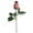 D-2D-home supplies, variant on MORESEC Home Mother's Day Gift Sport Leather Rose Baseball Softball Realistic Flower Corsage Lasting Decoration Vase Bouquet Graduation Housewarming Gift Decor