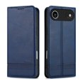 thumbnail image 2 of For iPhone Air Case Premium PU Leather Simple Wallet Case TPU Bumper Card Slots Kickstand Magnetic Closure Shockproof Flip Cover,blue,For iPhone Air, 2 of 11