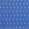 thumbnail image 2 of Zelouf Titan Floral Stretch Glitter Lace Scallop  , Sewing, DIY, Crafts Fabric by the Yard, Arresting Royal, 1 Yard, 2 of 2