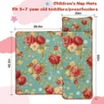 thumbnail image 5 of Pioneer Flower Floral Print Pattern Toddler Nap Mats for Kids Preschool,Sleeping Mat Bag or Kids,Toddler Sleeping Bag,Toddler Nap Mat or Daycare, 5 of 6