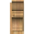 thumbnail image 2 of Ekena Millwork 8"W x 18"D x 18"H Merced Rough Sawn Traditional Outlooker, Western Red Cedar, 2 of 4