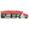 thumbnail image 3 of Hot Wheels Mega Hauler and 4 Cars Set, Mega Hauler Truck-4 Cars, 3 of 9