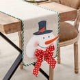 thumbnail image 3 of Mesa De Navidad Lino De Navidad Caminos De Mesa De Papá Noel Para El Hogar Cena De Navidad Fiesta matsuzay HA040841-02, 3 of 6