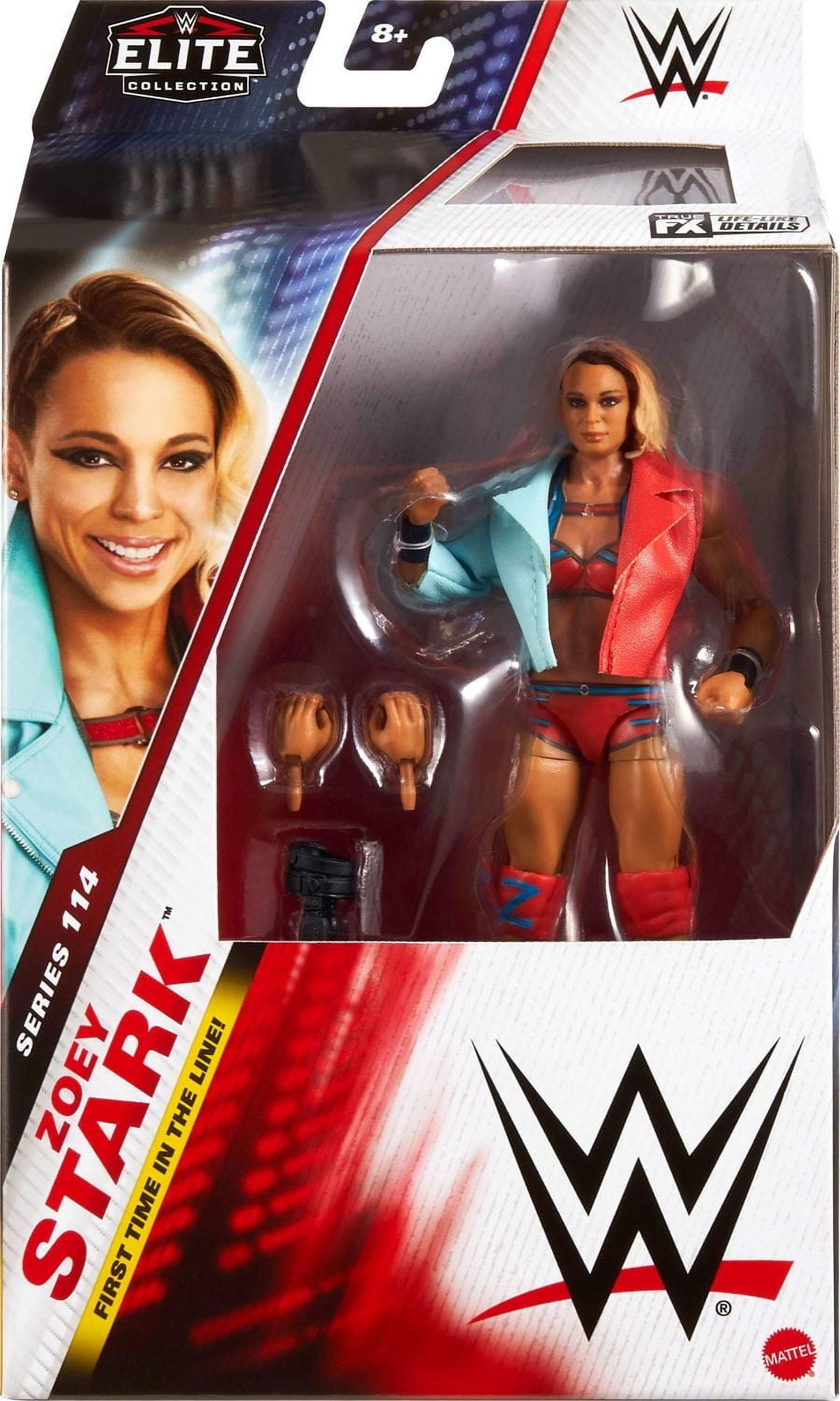 WWE Elite Zoey Stark Action Figure, Series #114 6-inch Collectible with Articulation & Accessories