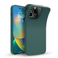 thumbnail image 2 of Elegant Choise Phone Case Liquid Silicone Cover for iPhone 14 Pro Max/14 Plus/14 Pro/14, Green, 2 of 6