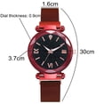 thumbnail image 5 of Xinyolin Elegant Starry Mesh Band Quartz Watch, Women's Daily Life Wrist Watch, 5 of 8