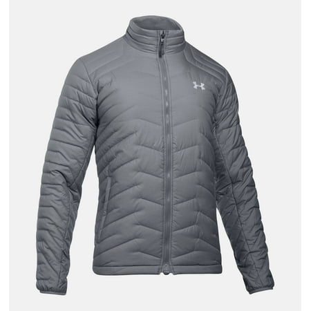 Under Armour Men’s Cold Gear Reactor Jackets True Gray Heather (Best Price On Under Armour Cold Gear)