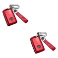 thumbnail image 4 of Sidaley Funda antideslizante antiarañazos para llave de coche, fundas para llaves de vehículo, Protector de TPU, piezas de repuesto para Rojo 2piezas, 4 of 6