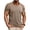 Khaki, variant on Workout Shirts for Men Athletic Running Gym Quick Dry Short Sleeve Performance Moisture Wicking T Shirt Navy