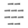 thumbnail image 1 of Seitruly Uñas postizas cortas para mujer, herramientas de manicura desmontables esmeriladas, accesorios ultrafinos portátiles pulidos, parche Negro 10Conjunto, 1 of 6
