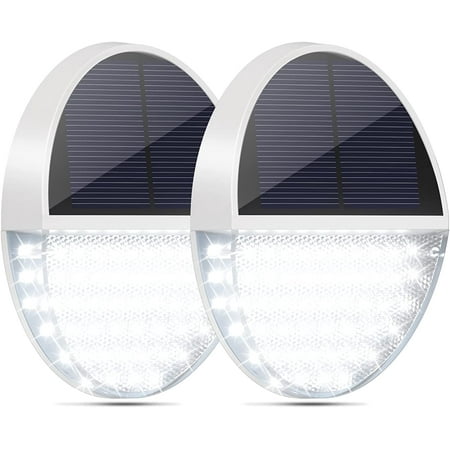 

Solar Lights Outdoor Solar Motion Sensor Lights LED Solar Security Wireless Waterproof Lamps for Front Door Porch Patio Pool Stairs Yard and Fences (2 Pack 48 LED)