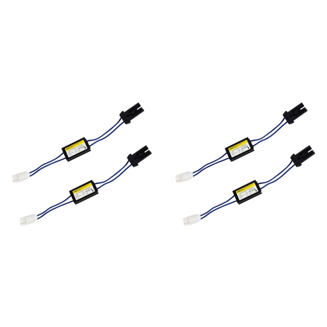 2 Uds T10 Cable Decodificador Canbus Universal 12V LED Decodificador Advertencia Resistencia Carga