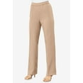 thumbnail image 6 of Roaman's Women's Plus Size Tall Plus Size Wide Leg Bend Over Pant, 6 of 6