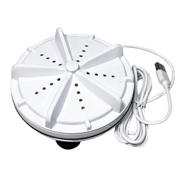 Visland Automatic Turbo Mini Washer USB Powered Portable Laundry Machine for Baby Clothes Underwear Socks Compact Washing Machine for Dorm
