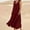 Wine, variant on Frostluinai Dresses for Women 2023 Plus Size Summer Loose Sundress Cotton Linen Scoop Neck Sleeveless Long Dress Plain Color Beach Swing Pleated Tank Dresses w/ Pockets