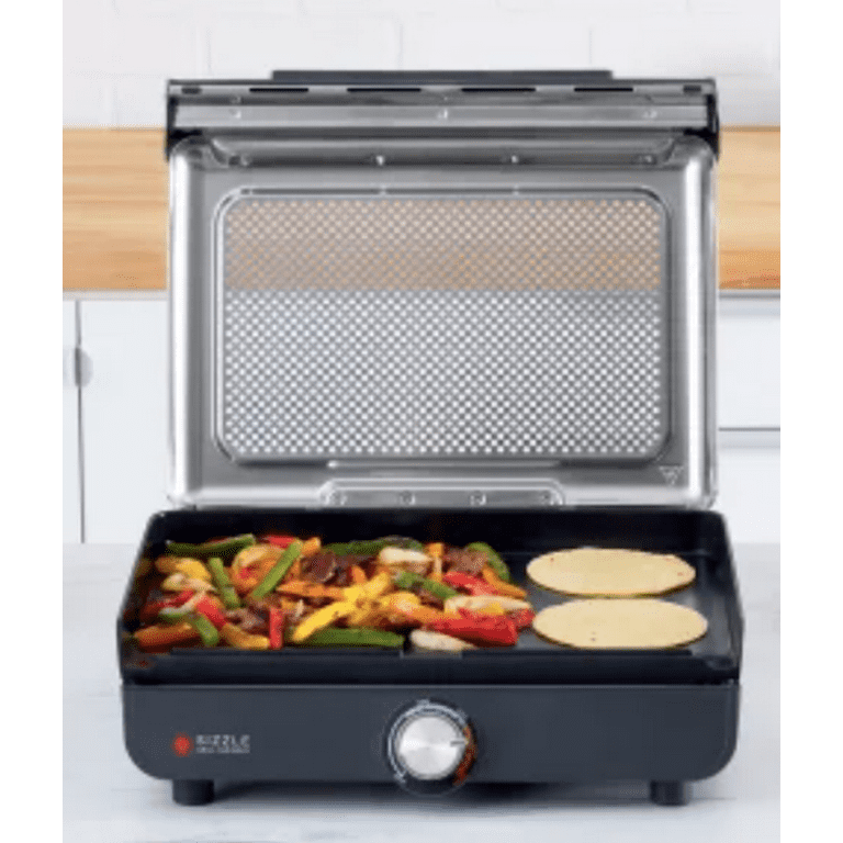 【Arl Dainarygee】31 6 Ninja Sizzle Smokeless Indoor Grill & Griddle - Walmart.com