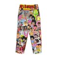 thumbnail image 5 of Bob'S Burgers Women's Pajama Pants Ultra Soft Comfy Sleep Lounge Pants Cartoon Print Lightweight Casual Bottoms Loungewear, 5 of 8