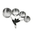 thumbnail image 1 of Mainstays 4-Piece Stainless Steel Measuring Cups Easy Grip Handles, 1 of 7