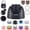 Black, variant on Replacement Lid for Water Bottle 16-40oz, BPA-Free Leakproof Cap