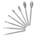thumbnail image 4 of EXHUMKY 8Pcs Drill Head Bit Rotary Tool Bits for Woodworking Carving Projects Craftsmen, 4 of 8