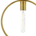 thumbnail image 4 of Industrial Country Farm Beach House Living Lounge Kitchen Room Pendant Ceiling Light Fixture, Brass Metal Steel Steel, Gold, 4 of 4