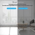 thumbnail image 2 of Riwcyla 2Pcs Smart Curtain Motor WiFi Voice Control Switch Electric Curtain Robot APP Control Timer Setup Compatible with Home for Roman Rod, 2 of 6