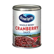 Ocean Spray Whole Berry Cranberry Sauce, 14 oz Can