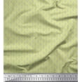 thumbnail image 1 of Soimoi Rayon Fabric Dot & Leaves Small Motif Shirting Decor Fabric Printed Yard 56 Inch Wide, 1 of 1