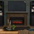 thumbnail image 3 of Real Flame Alcott 75" Landscape Electric Fireplace in Aged Barrel, 3 of 9