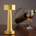 thumbnail image 5 of Lámpara de mesa inalámbrica con atenuación táctil, barra Retro, Hotel con mancuernas Led, 5 of 5