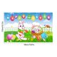 thumbnail image 3 of Decoraciones de Pascua, adornos de Pascua, regalos de Pascua, fondo de actividades para cenas de Pascua, fondo de huevos de conejito, decoración de tela colgante, accesorios para fotos, fondo de Pascu, 3 of 6