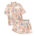 thumbnail image 4 of GDREDA Ensemble de Sommeil pour Femmes Dames Mode Décontractée Lapin de Pâques Impression Numérique 3D Pyjama Court Combinaison de Pyjama Femmes Ensembles de Pyjama pyjamas Gris,G, 4 of 4