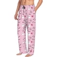 thumbnail image 2 of Balery Bat And Pumpkin print Men's Pajama Pants,Ultra Lightweight Pjs,Lounge Pant-Small, 2 of 9