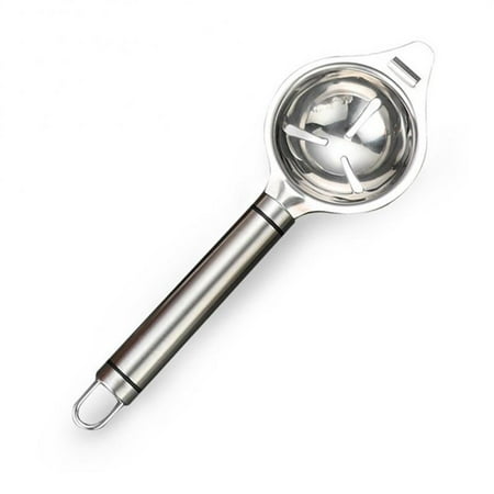 

Stainless Steel Egg White Separator Kitchen Tools Smile and Flower Type Egg Filter Long Handle Household Egg Liquid Filter