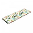 thumbnail image 1 of Hawaiian Bench Pad, Watercolor Tropical Pattern with Toucan Parrots Flamingo Birds and Jungle Leaves, HR Foam Cushion with Decorative Fabric Cover, 45" x 15" x 2", Multicolor, by Ambesonne, 1 of 3