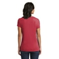 thumbnail image 2 of District ® Women's Very Important Tee ® V-Neck. DT6503 - Heathered Red Size S, 2 of 4