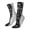 Black, variant on Cool Socks For Men Women Fun Novelty Crew Athletic Socks,Compression Socks 7.68''