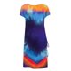 thumbnail image 4 of Vestido de mujer sexy de verano de manga corta con cuello redondo y cordón estampado Fridja  bnh827, 4 of 4