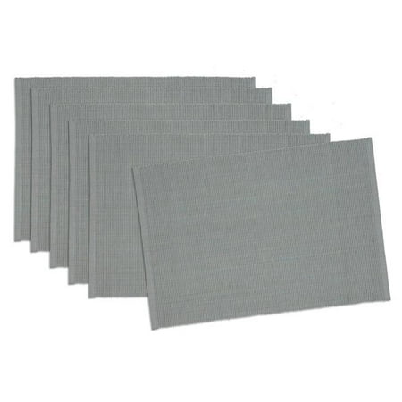 

Silver Woven Paper Round Placemat Set of 6