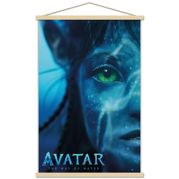Avatar: The Way Of Water (2022) - Face One Sheet Wall Poster with Magnetic Frame, 22.375" x 34"