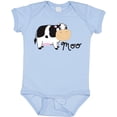 thumbnail image 3 of Inktastic Moo says the cow Boys or Girls Baby Bodysuit, 3 of 5