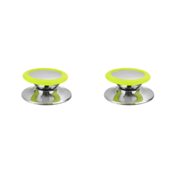 Yuarrent Perilla universal de acero inoxidable para tapa de olla antiescaldado, mango de tapa de sartén para el hogar, actualización de Type9 NO9