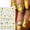 A, variant on 2 Pieces Summer Fruit Nail Art Stickers - Self-Adhesive Nail Wraps with Strawberry, Blueberry, Lemon Designs for DIY Manicure Decals