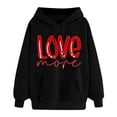 thumbnail image 1 of WEAIXIMIUNG Sweatshirts pour Femmes Sweatshirts d'Automne pour Femmes Mode Imprimé Graphique Pull à Capuche Manches Longues Décontracté, 1 of 3